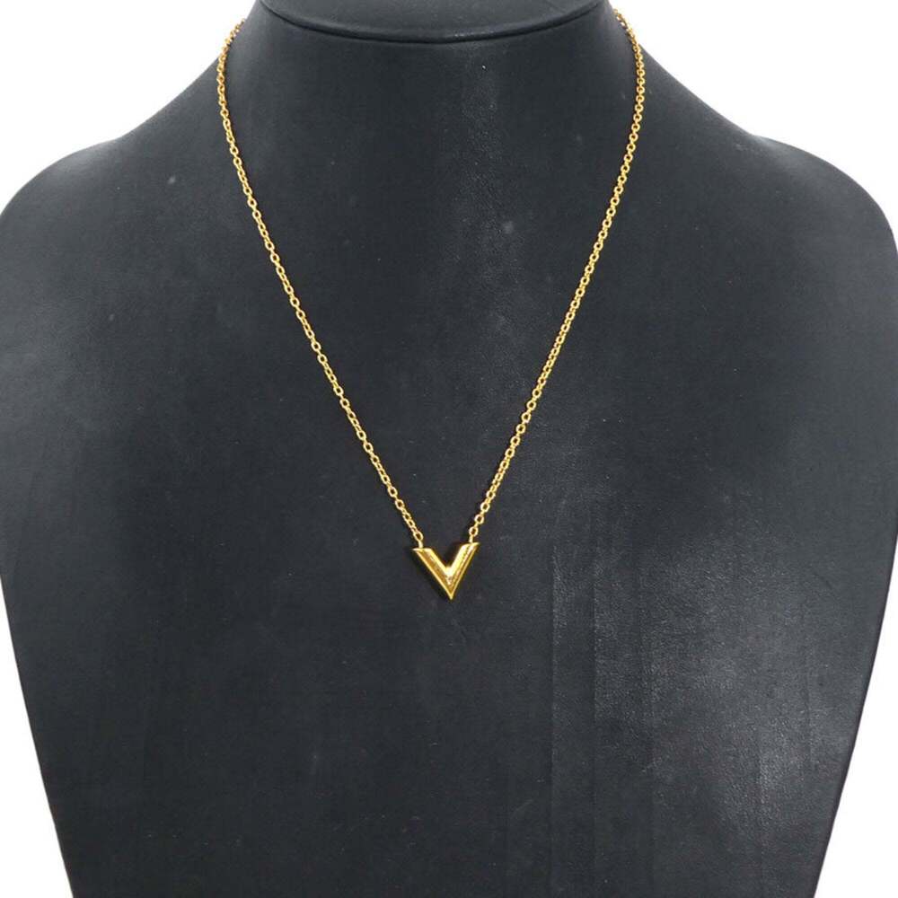 LOUIS VUITTON Gold Necklace - Picture 11 of 11